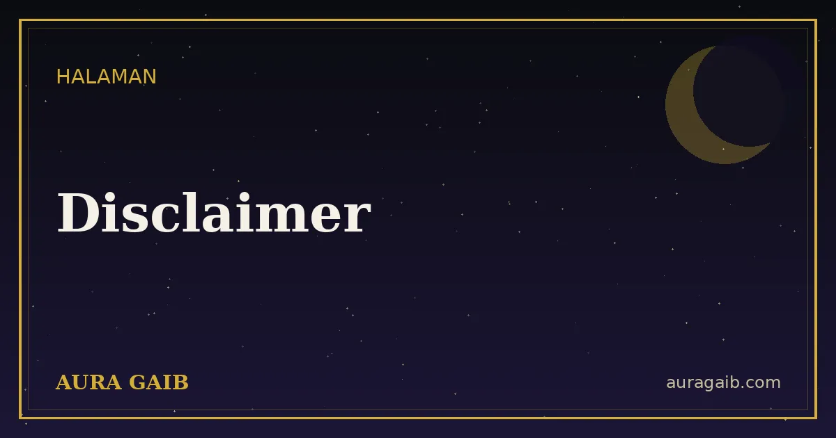 Ilustrasi disclaimer